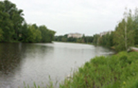 Озеро в Сормовском парке (Нижний Новгород)