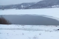 Ока около Карповской церкви (рыбалка в Нижегородской области)