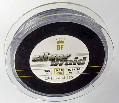 Плетеный шнур Silver Braid (0,19 мм., 0,25 мм., 0,32 мм. – на выбор)