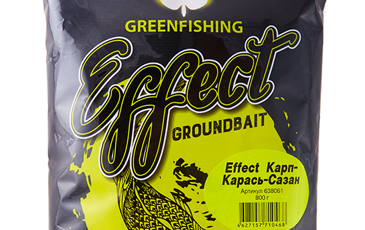 Прикормка Лето серия Effect Компания "Greenfishing"